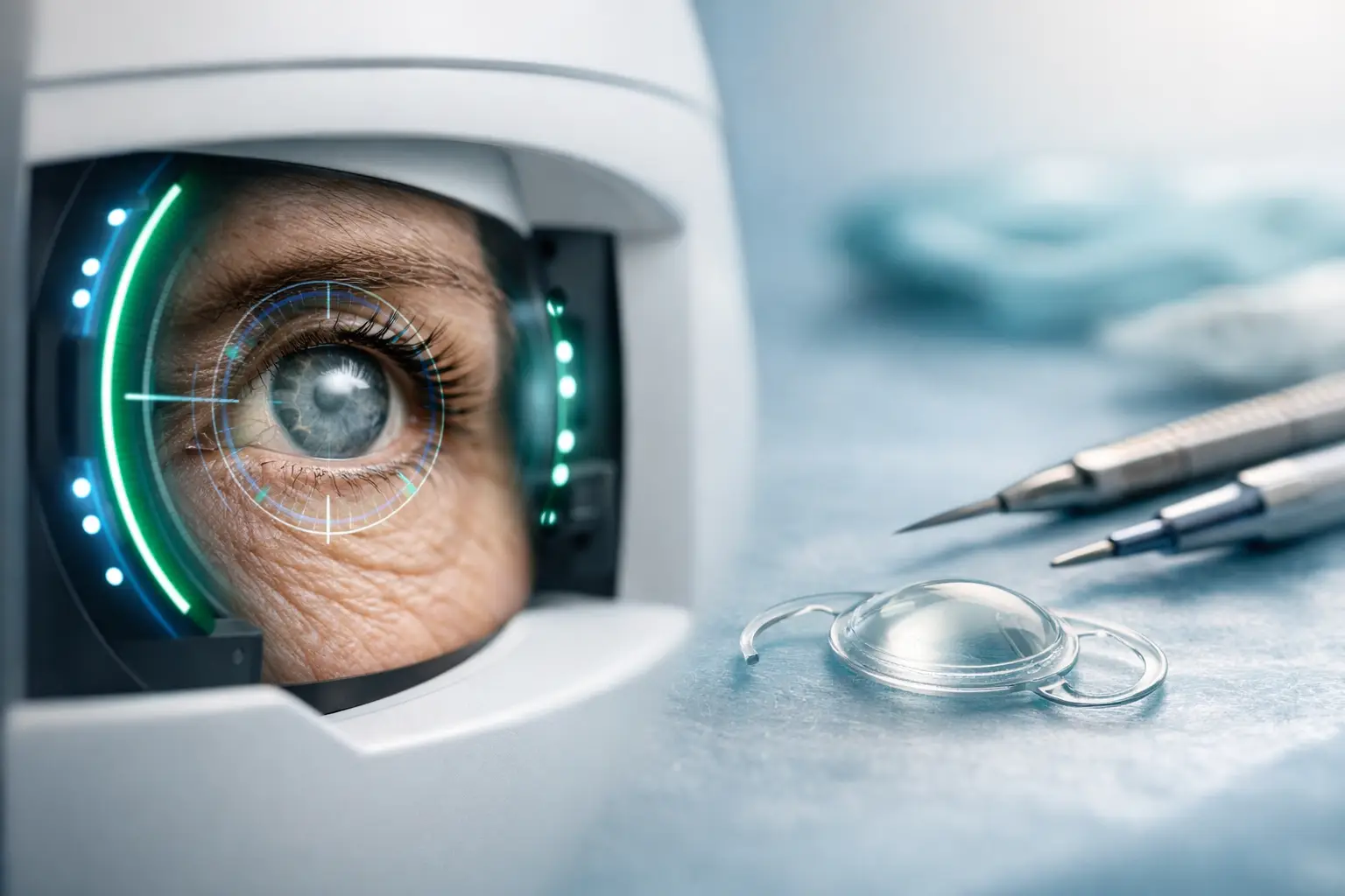 Biometria ocular na cirurgia de catarata