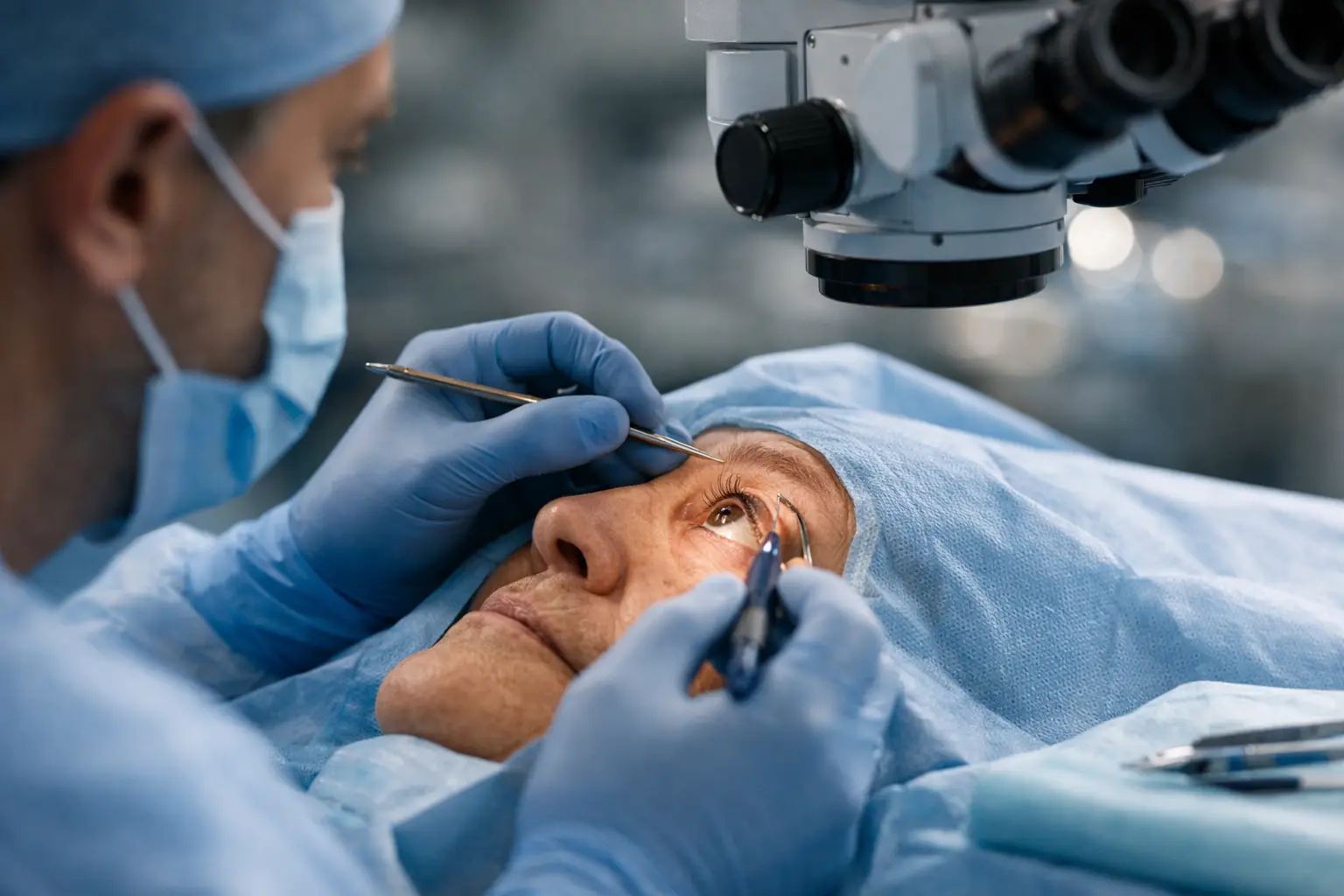 Cirurgia de catarata tem riscos?