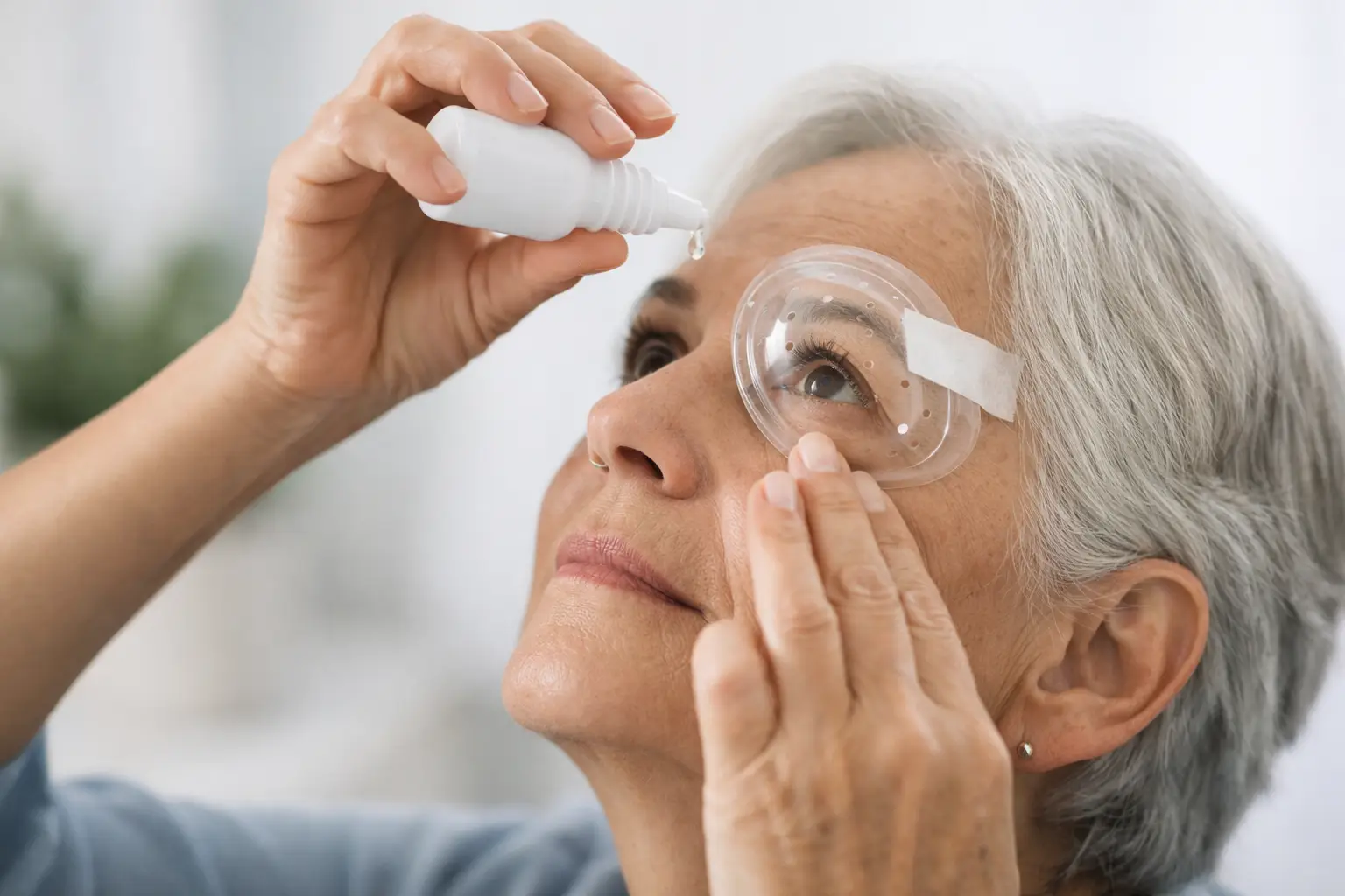 Como usar colírio após catarata