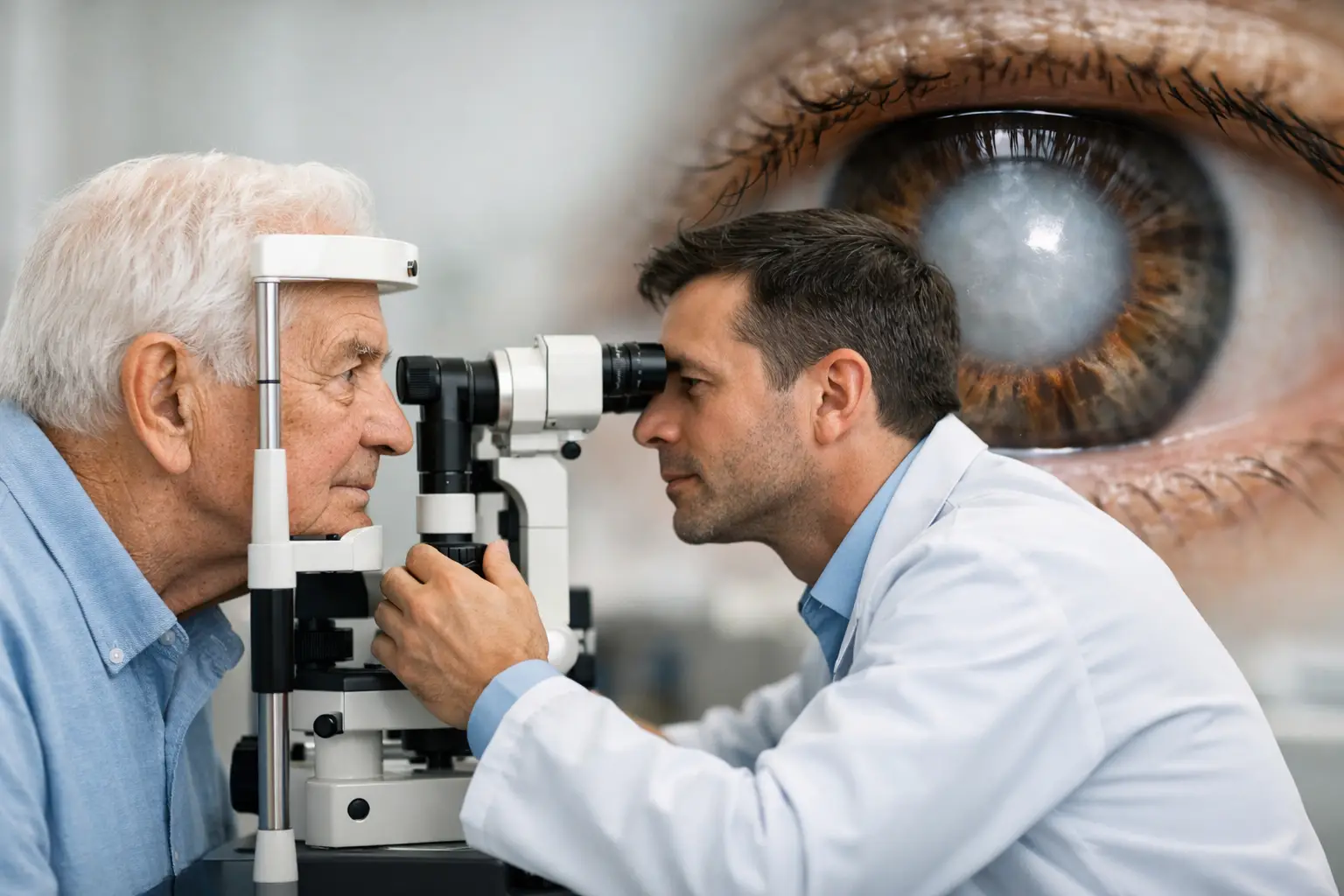 Pode abaixar para catarata?