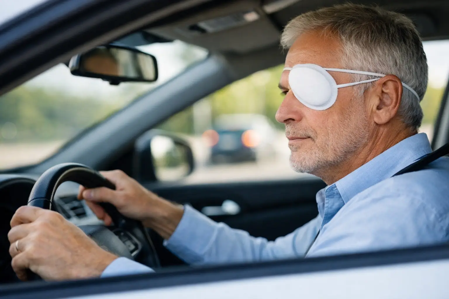 Posso dirigir após cirurgia de catarata?
