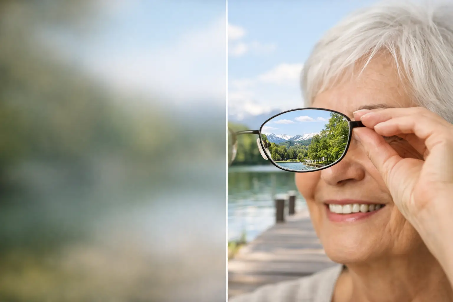 Quando a visão melhora após catarata?