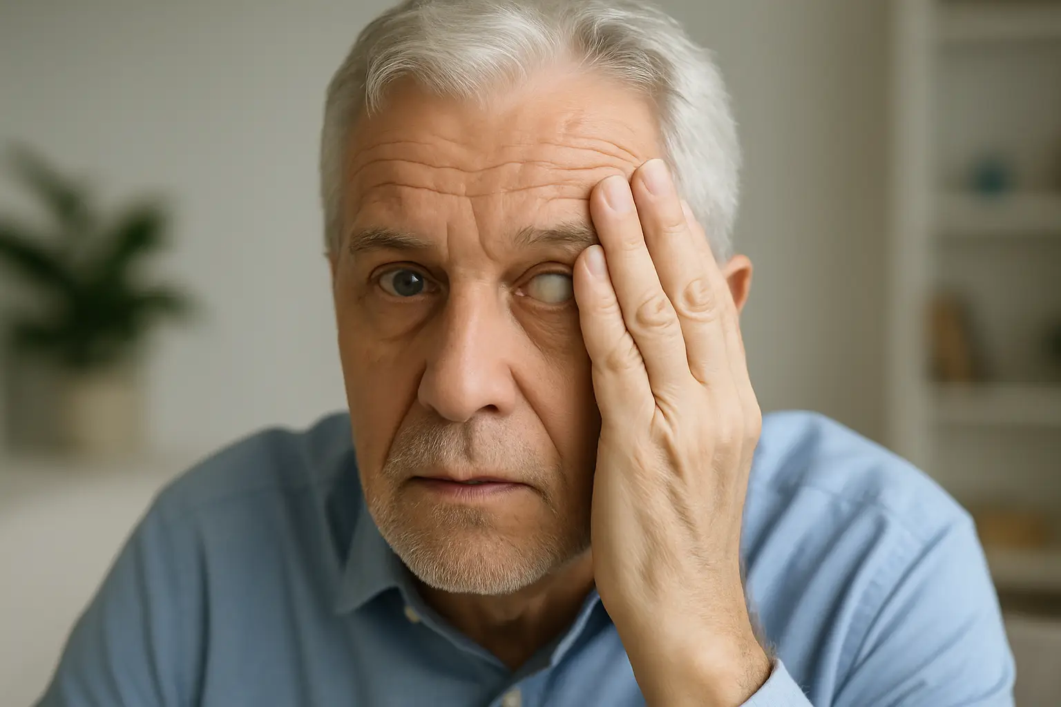 Sintomas de catarata no olho: sinais e o que fazer