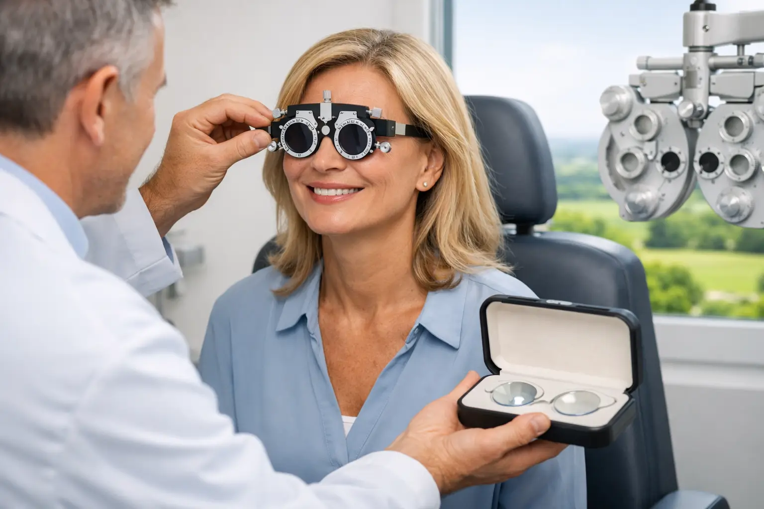 Avaliação para lente premium em Rio Verde