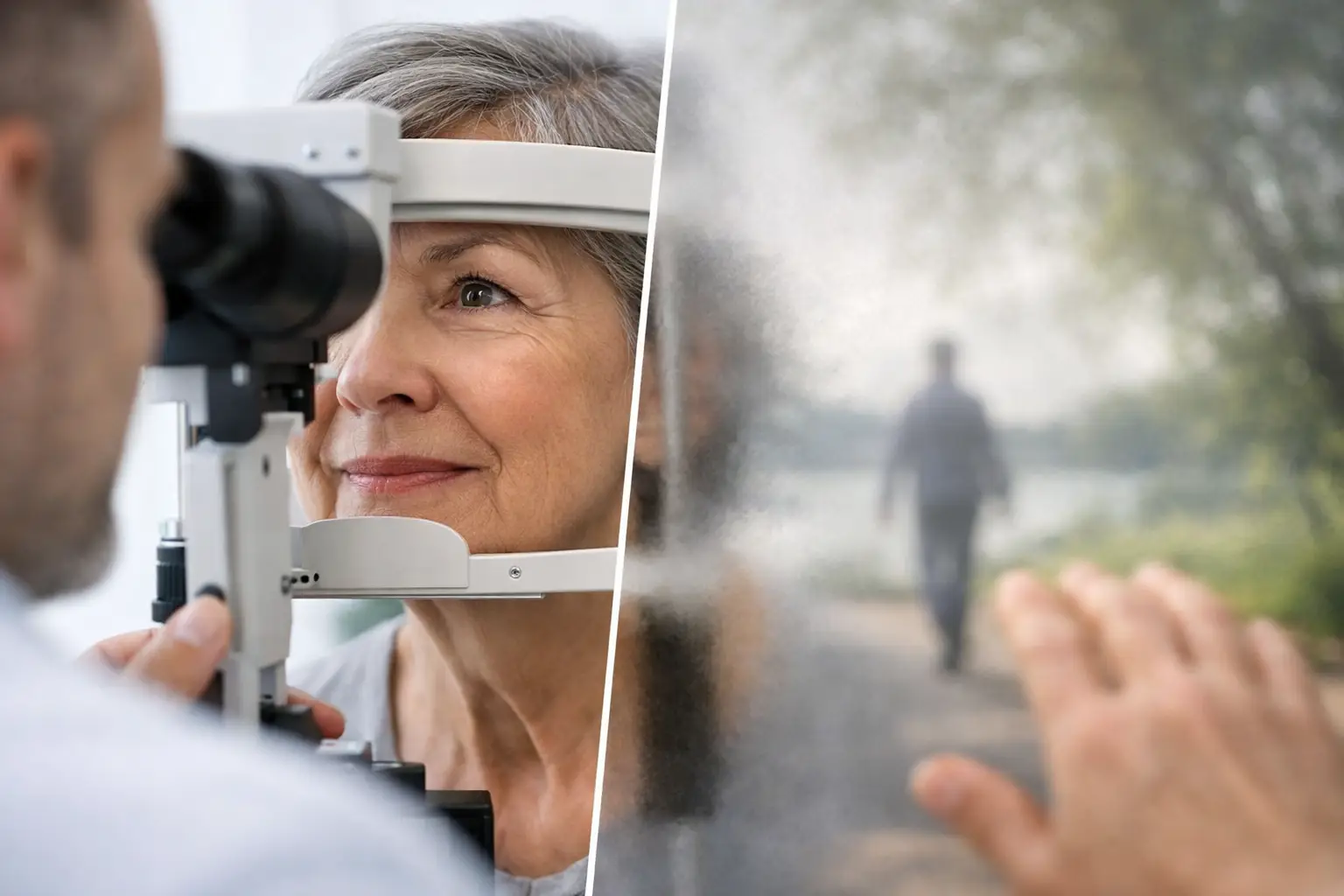 Como identificar perda visual na catarata