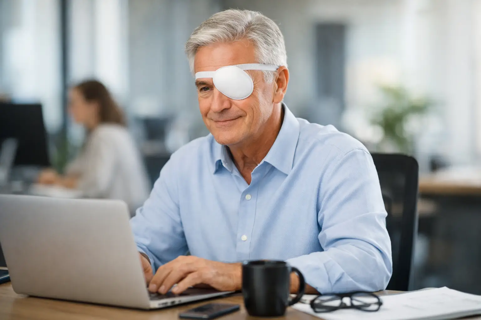 Quando volto a trabalhar após catarata?