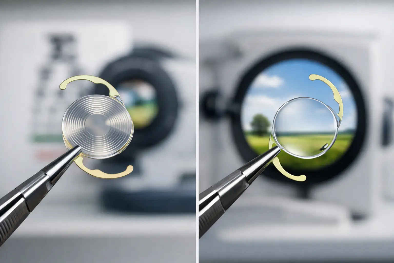 Lente multifocal versus monofocal para catarata