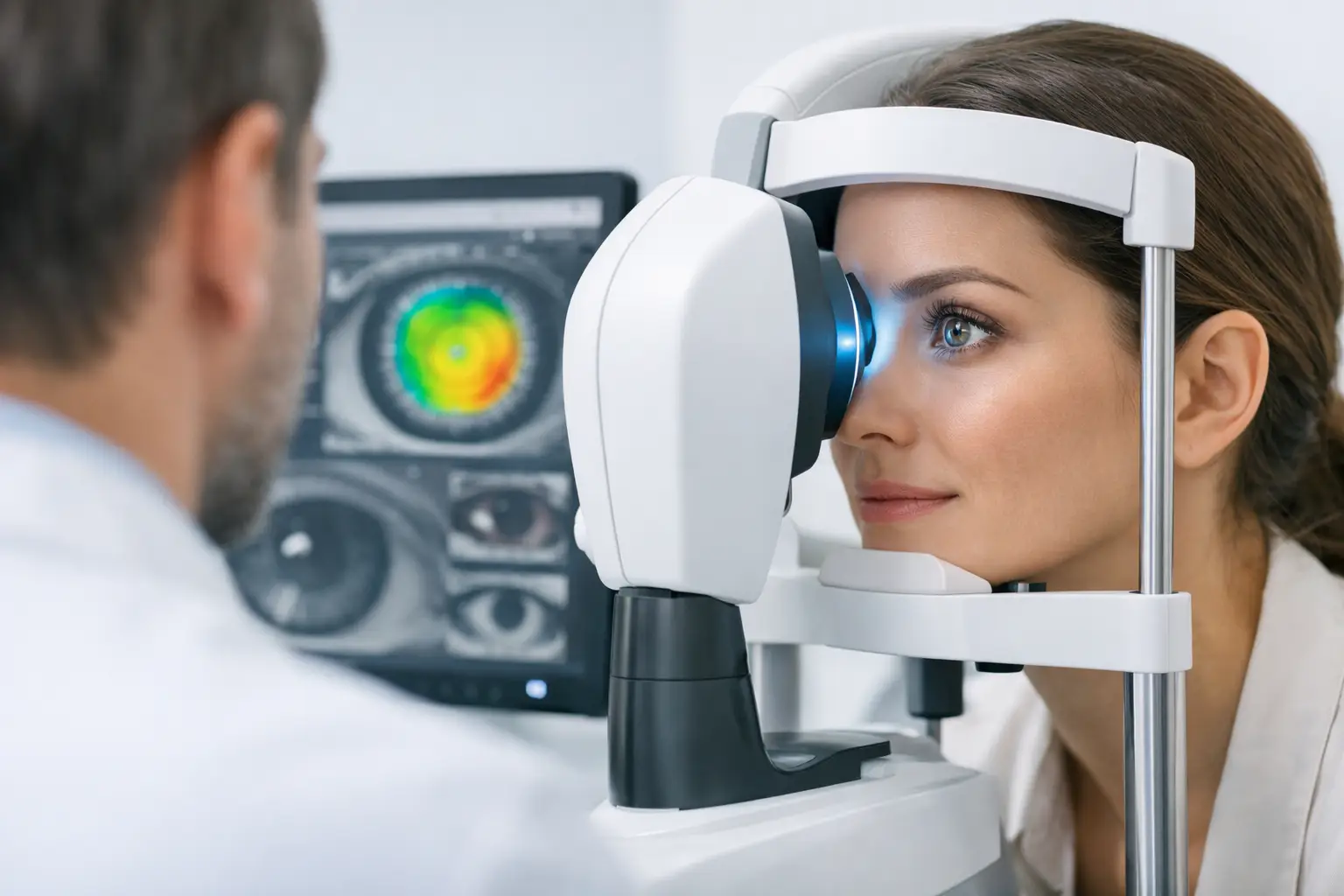 Como funciona a biometria ocular pré-cirurgia